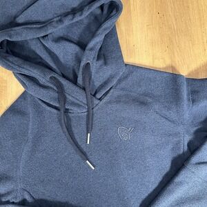 Norrona Warm2 Womens XS Indigo Night Fleece Hoodie Pullover Technical Midlayer